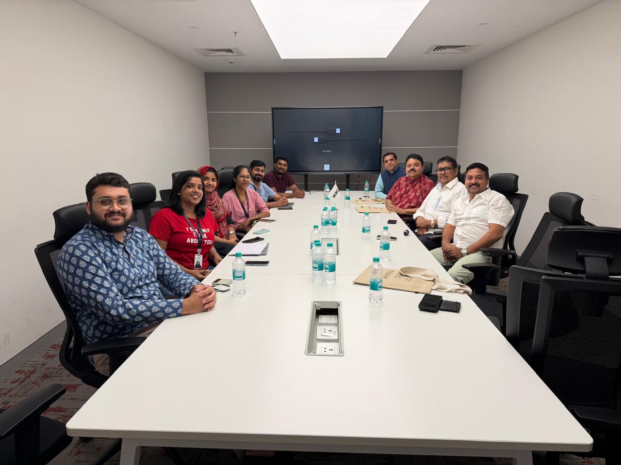 Meeting at Koratty Info Park